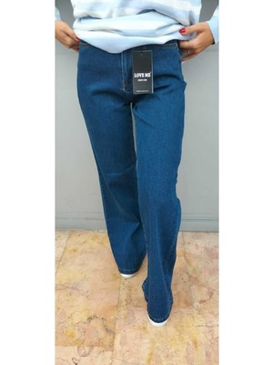 Love Me Denim Palazzo Pantolon