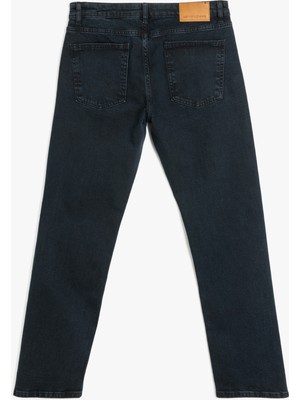 Pamuklu Normal Bel Straight Fit Jean Pantolon - Mark Jean