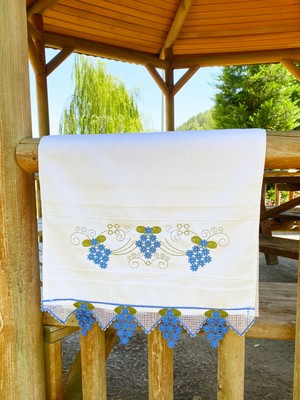 Güpürlü, Nakışlı El Havlusu 50X90 %100PAMUK