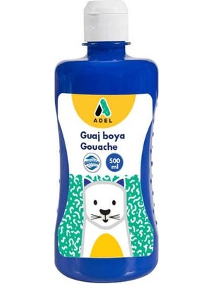 Adel Guaj Boya 500 ml Mavi