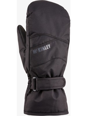 McKinley Valentino Mitten Iı Erkek Siyah Kayak ELDIVENI.057