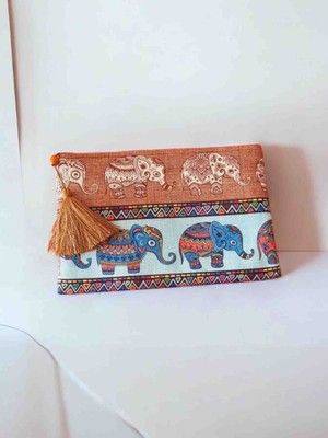 Pirene Arts Elephant Clutch, Portföy, El Çantası