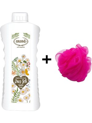 Ersağ  Papatya Özlü Duş Jeli - ( Lif Hediye'li)