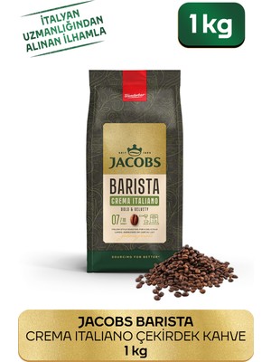 Jacobs Barista Editions Çekirdek Kahve Crema Italiano 1kg