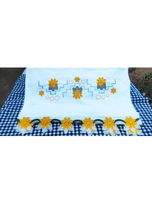 Güpürlü, Nakışlı El Havlusu 50X90 %100PAMUK