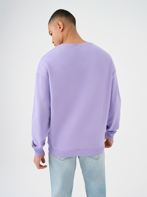 Oversize Fit Erkek Sweatshirt