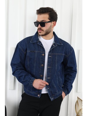 Comstar Kol Büzgülü Kot Ceket