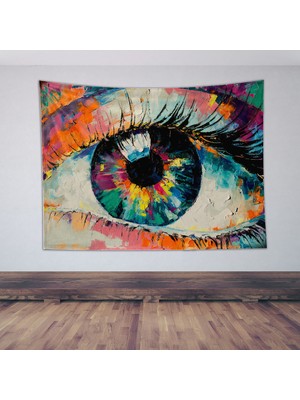 The Lucid Lab The Eye Duvar Örtüsü - 100  cm   x  135  cm