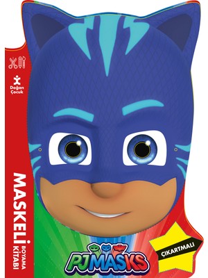 Doğan Çocuk Pjmasks Maskeli Boyama Kitabı