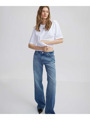 Wide leg fit jean pantolon IW6240018011629