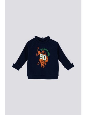 U.S. Polo Assn. Erkek Bebek Lacivert Sweatshirt