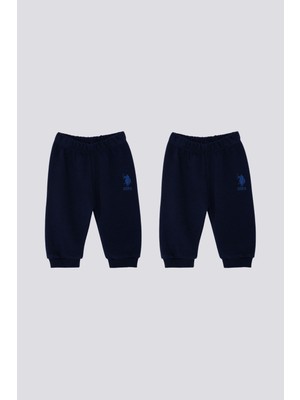 U.S. Polo Assn. Erkek Bebek Lacivert 2li Eşofman Altı