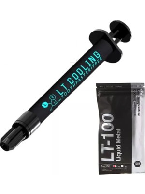 Efiks LT-100 LİKİT METAL SIVI METAL TERMAL MACUN 128 W/M.K 1,5 GR.