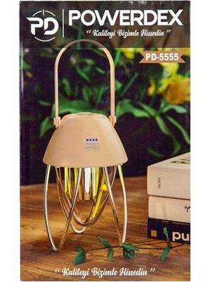 Powerdex PD-5555 Asılabilir Şarjlı Kamp Lambası