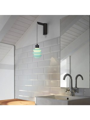 NZL Lighting Hive Aplik Mavi Banyo Aplik Duvar Aplik