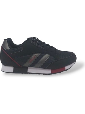 Lescon Boston 6 Erkek Siyah Sneakers Spor Ayakkabı