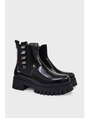 Venüs 2251817 Kürklü Rugan Deri Bot  -