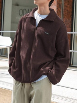 Genius Store Erkek Polar Oversize Sweatshirt Polar Sweatshirt