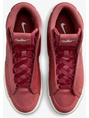Nike Blazer Mid Victory Kadın Bordo Spor Ayakkabı