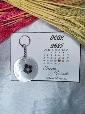 Davetiye Pleksi Anahtarlık Kartlı Davet Söz Nişan Düğün Doğum Bebek Hediyelik 10 Adet Isim Belirtiniz