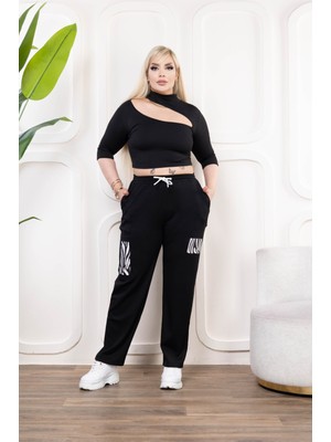 Büyük Bedenim Detaylı Eşofman