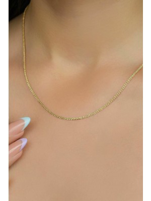 Sacce Scarves & Accessories 45 cm Gold Çelik Zincir Kolye