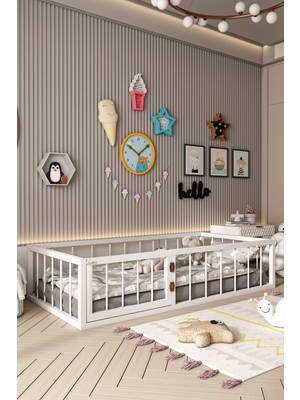 Givayo Woods Balin Bebek Çocuk Montessori Mdf Kapılı Yatak