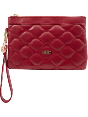 Aker CZDN30007 Kapitone Fermuar Detaylı Cüzdan