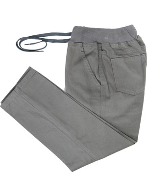 Lastikli Ribanalı Unisex Jogger Pantolon (Okul Pantolonu)