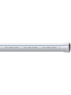 50X1000MM 2,2 Pvc Pis Su Borusu