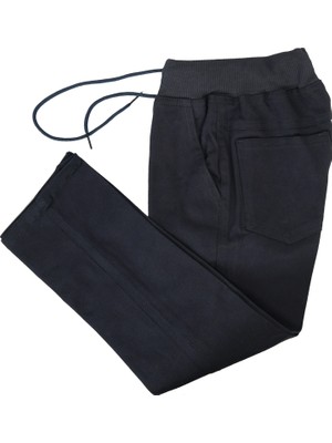 Lastikli Ribanalı Unisex Jogger Pantolon (Okul Pantolonu)
