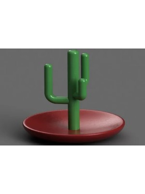 Kaktüs Şeklinde Takı Askısı