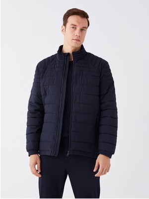 Lcwk Standart Kalıp Dik Yaka Erkek Şişme Mont