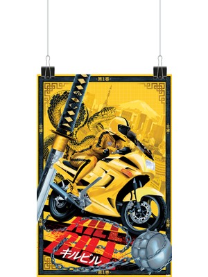 Wugu Kill Bill Büyük Boy Poster 50 x 70 cm