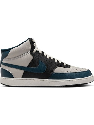 Court Vision Mid Next Nature Unisex Günlük Ayakkabı DN3577-004 Gri