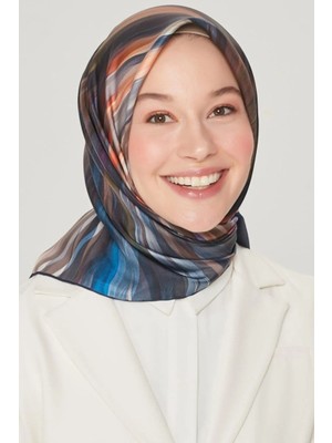 Armine Nostalji Serisi Twill Ipek Eşarp 8508D-36