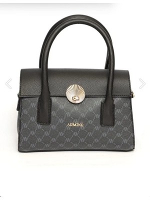 Armine Bayan Çanta 383 Siyah Noktalı