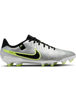 Nike Tiempo Legend 10 Academy Fg Mg Erkek Çoklu Çim Zemin Kramponu DV4337-001 Gri