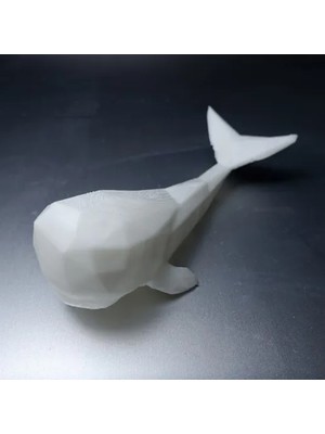 Low Poly Balina Figürü