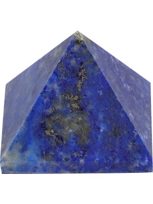 Doğal Lapis Lazuli Kristal Piramit Kulesi 3 cm Enerji Şifa Hediye Ev Dekor (Yurt Dışından)