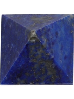 Doğal Lapis Lazuli Kristal Piramit Kulesi 3 cm Enerji Şifa Hediye Ev Dekor (Yurt Dışından)