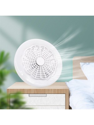 Sunshinee LED Akıllı Fan Işık Tavan 30W Uzaktan Kumanda Kapalı Sessiz Yatak Odası Mutfak Dekor Lamba Fanlar-Beyaz (Yurt Dışından)