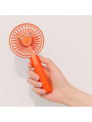 Sunshinee Mini Fan Taşınabilir USB Şarj Edilebilir Ev Aletleri Masaüstü Hava Soğutucu Açık Seyahat El Beyaz (Yurt Dışından)