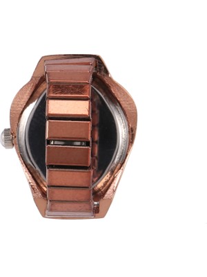 Sunshinee 20 mm Yüzük Saat Parmak Saat Yüzük Rose Gold (Yurt Dışından)