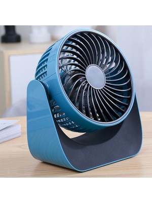 Sunshinee Mini USB Küçük Fan Ofis Masaüstü Sessiz Taşınabilir Şarj Edilebilir B (Yurt Dışından)