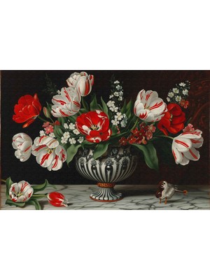 Aden Dekoratif Çiçek Kanvas Tablo