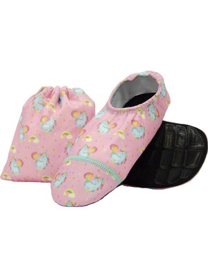 Kaf Kumaş Aquawalks Bileksiz Kaydırmaz Deniz ve Havuz Ayakkabısı | Unicorn