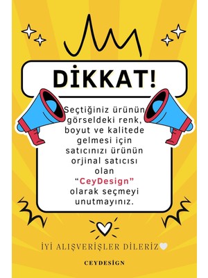 Cey Design Dekoratif Çiçek Desenli Mumluk Vazo & Altlık Seti