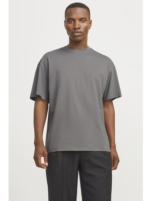 Jjebradley Tee Ss O-Neck Noos Gri 12249319
