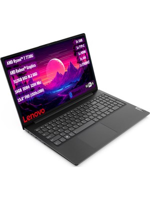 Lenovo V15 G4 Abp Amd Ryzen 7 7730U 16 GB 512 GB SSD 15,6" Fhd Freedos 82YY0012TR+165